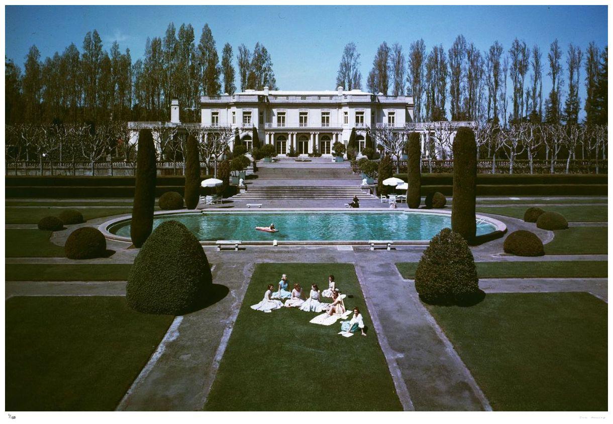 USA Trianon 1960 - Slim Aarons Estate Stamped