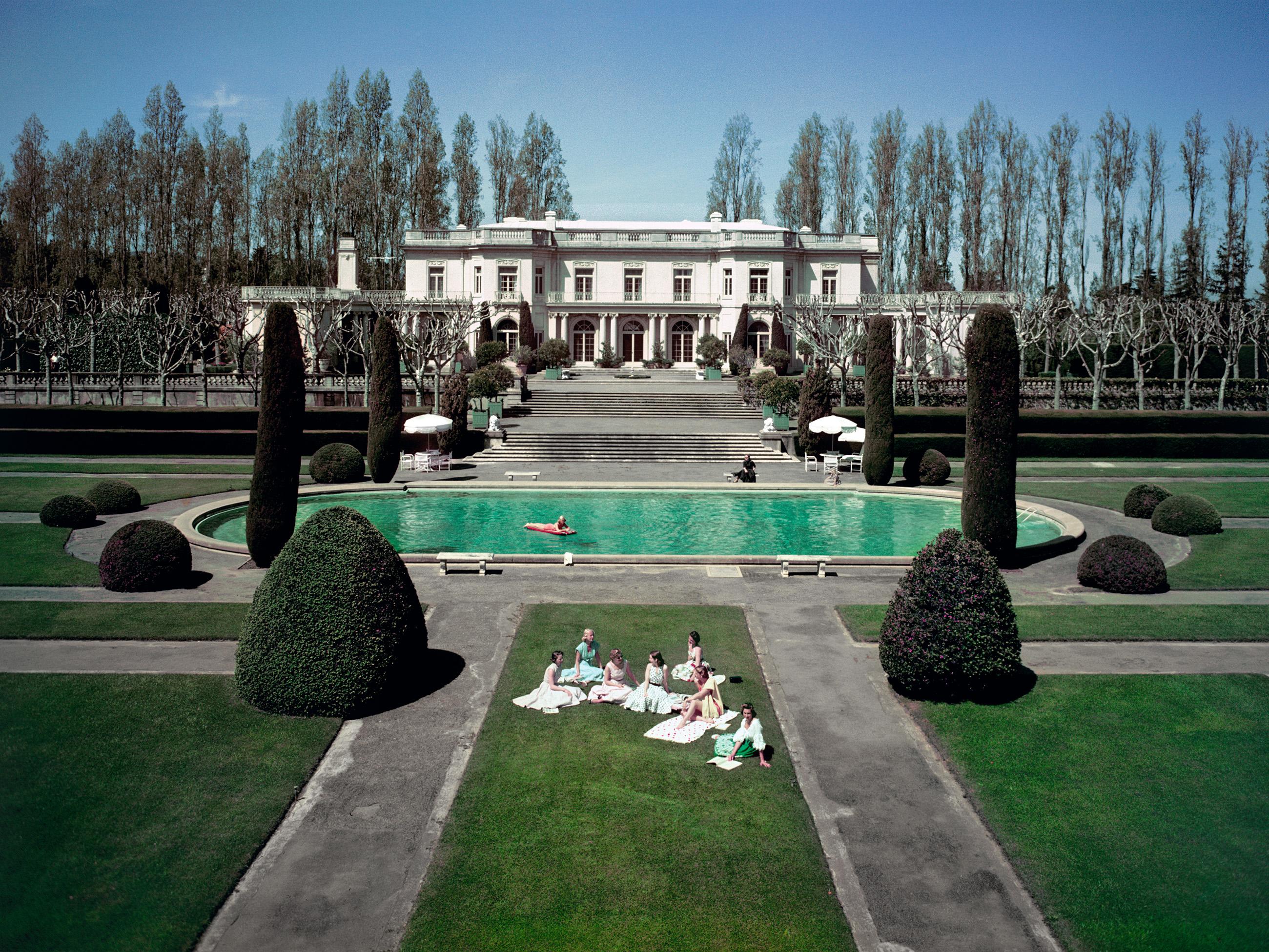 USA Trianon Slim Aarons Estate Stamped Print