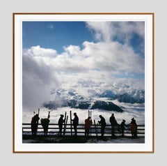Verbier View 1964 Slim Aarons Estate Stamped Edition