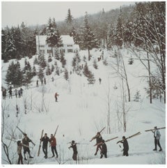 Vermont Winter 1960 - Slim Aarons Estate Stamped