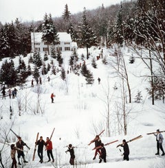 Vermont Winter Slim Aarons: Nachlass, gestempelter Druck