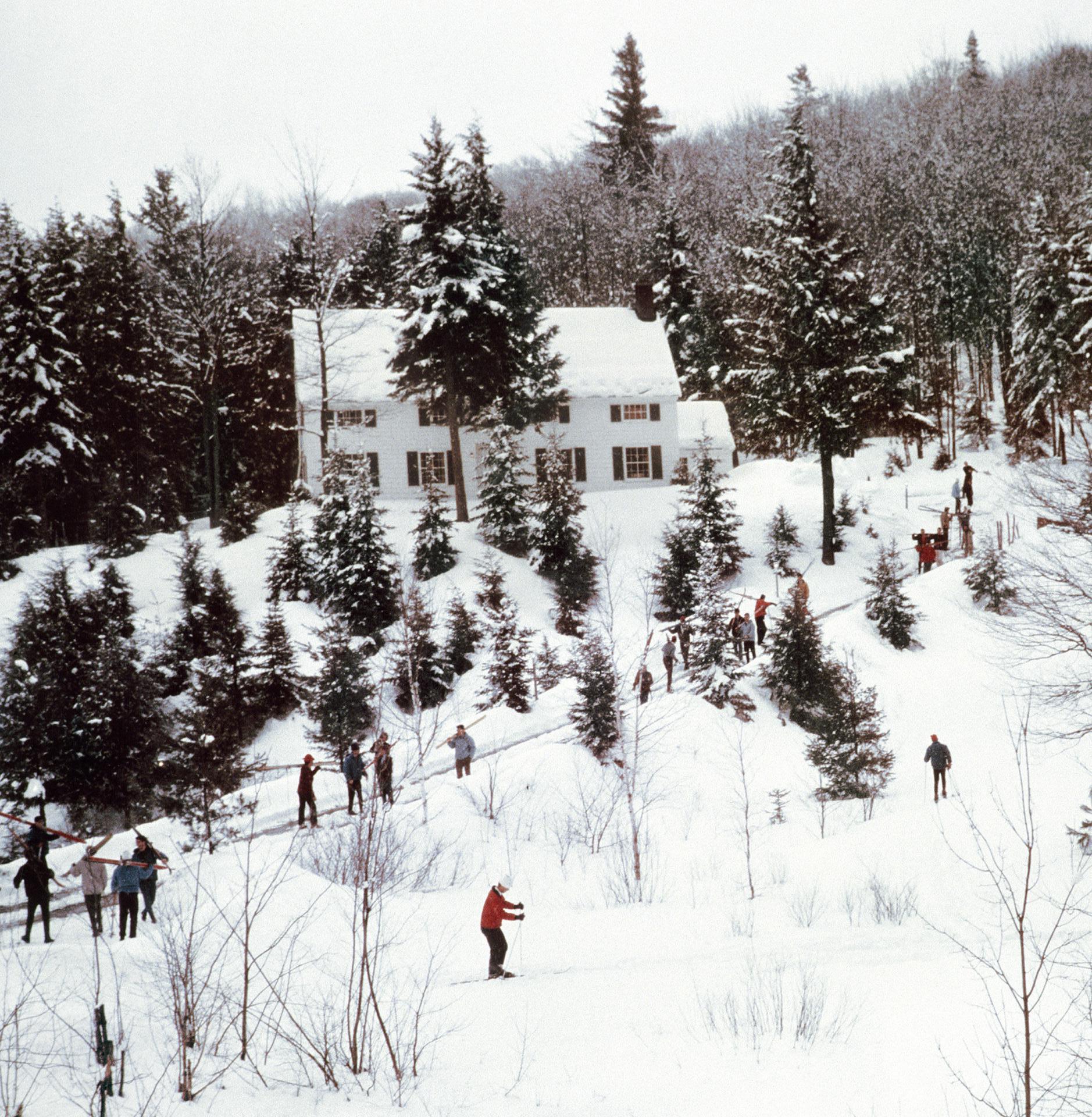 Vermont Winter, Vermont, Estate Edition, Winter Landscape Photograph For Sale 1