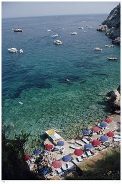 View From Il Pellicano 1991 - Slim Aarons Estate Stamped