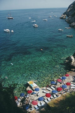Vista desde Il Pellicano, Italia, Edición Estate, fotografía de estilo moderno de mediados de siglo