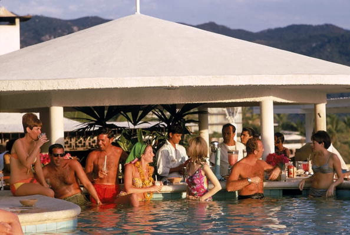 Villa Vera Racquet Club Pool, 1968 - Edizione limitata con timbro C.C.