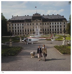 Von Furstenburgs 1977 - Slim Aarons Estate Stamped