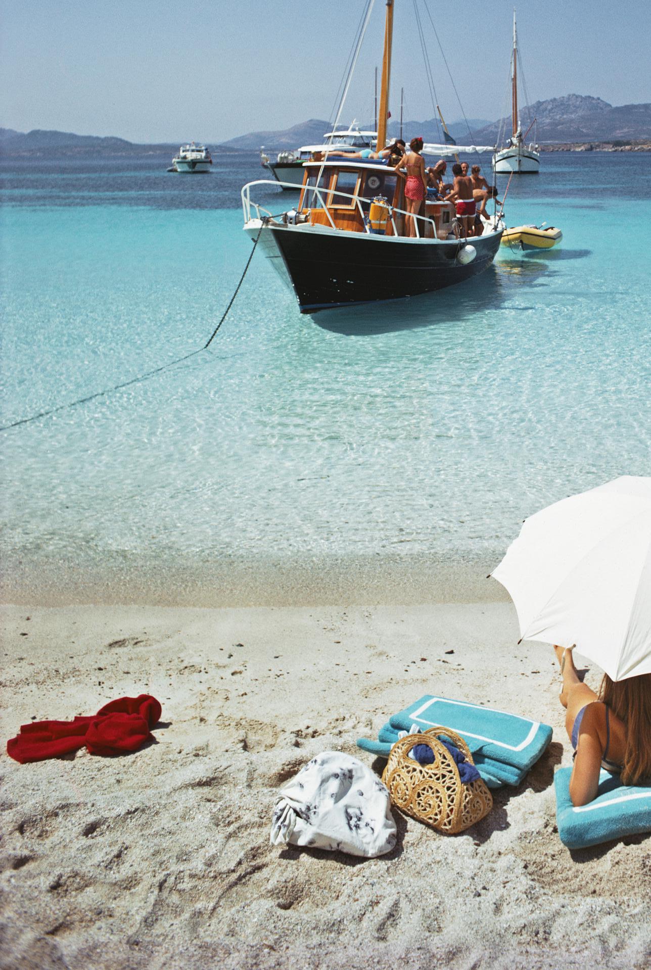 Waiting In The Shade, Sardinia, Estate Edition, Portrait Photograph For Sale 3