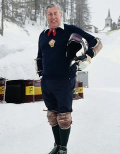 Slim Aarons - Walter Latscha, Svizzera, Estate Edition, fotografia moderna di metà secolo Walter Latscha, Svizzera, Estate Edition, fotografia moderna di metà secolo