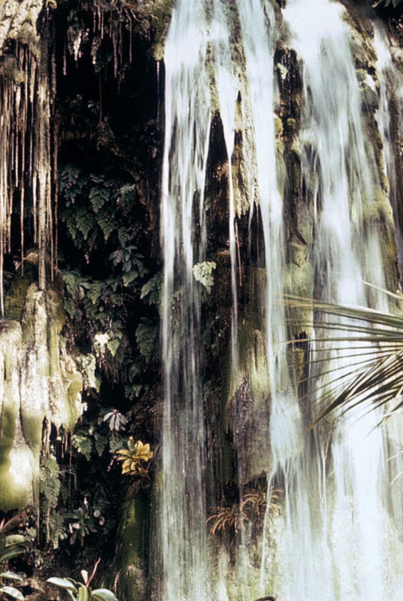 Wasserfall in der Rose Hall, Nachlassausgabe, Jamaika (Realismus), Photograph, von Slim Aarons