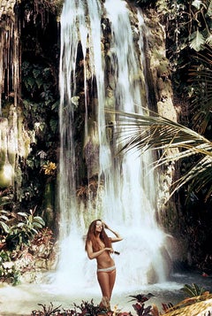 Waterfall at Rose Hall, Estate Edition, Jamaica
