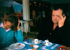 Welles en Biarritz" 1960 Slim Aarons Edición Limitada Inmobiliaria