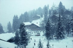 Invierno en Gstaad, Suiza, Estate Edition, Fotografía moderna de mediados de siglo