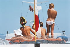 Yacht Holiday C Print by Slim Aarons, Estate Signed, 40x60"