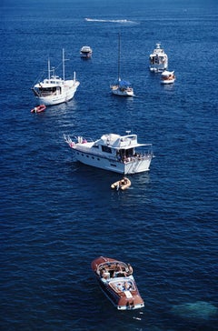 Vintage Yachting Holiday Slim Aarons Estate Stamped Print
