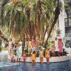 Aaron Young Society Slim Aarons Stampa con timbro dell'azienda