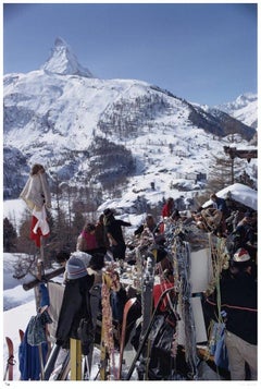 Zermatt Skiing 1968 - Slim Aarons Estate Stamped