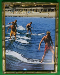 Vintage Slim Aarons Bailey's Beach Club SRBA Newport, RI Surfing