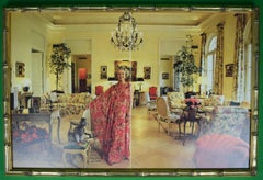 Vintage Slim Aarons Biltmore Country Club Estate Phoenix c1974 Framed Color Double Plate