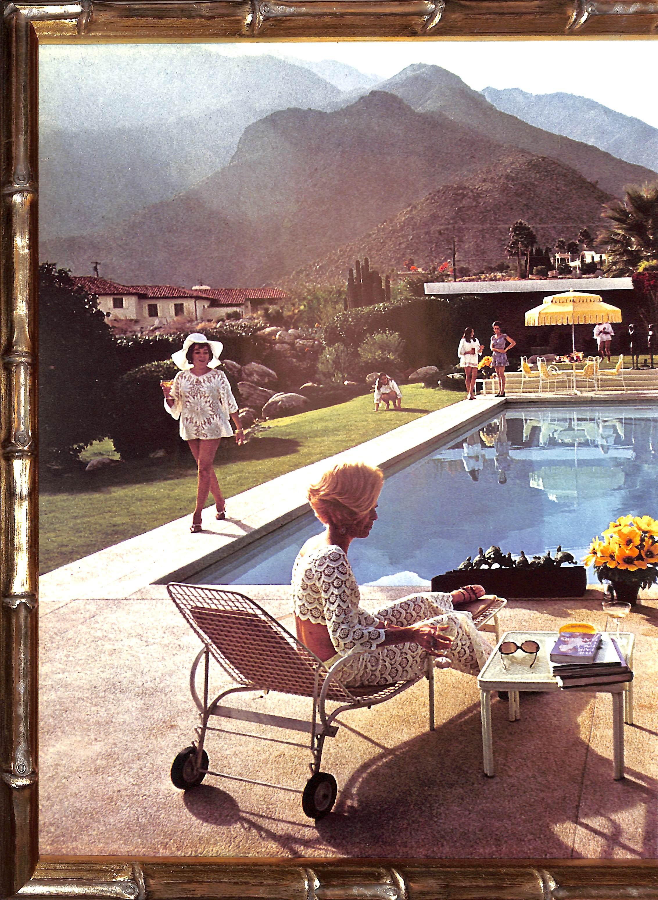 60s poolside glamour
