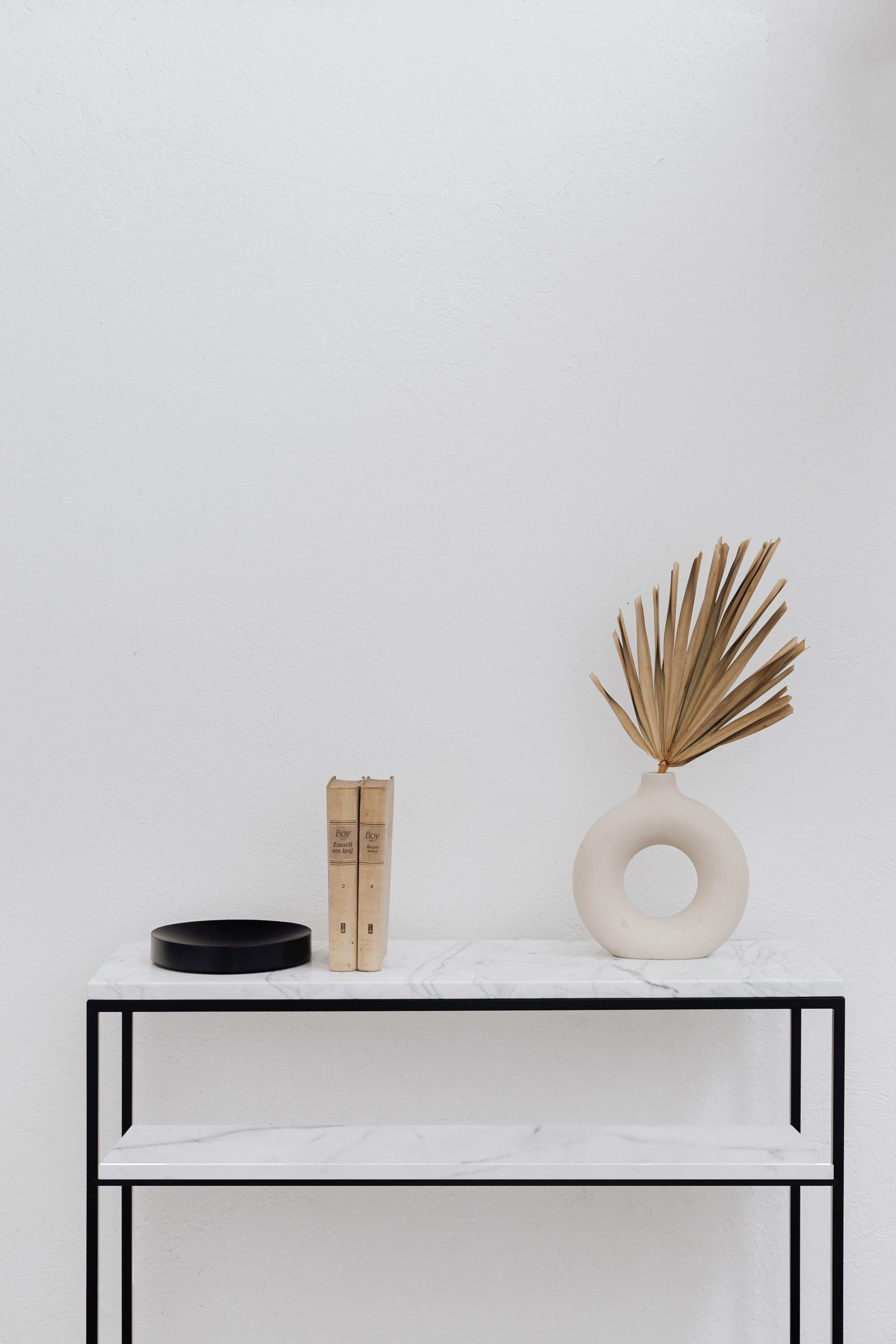 Polish Slim Duo Console Table For Sale