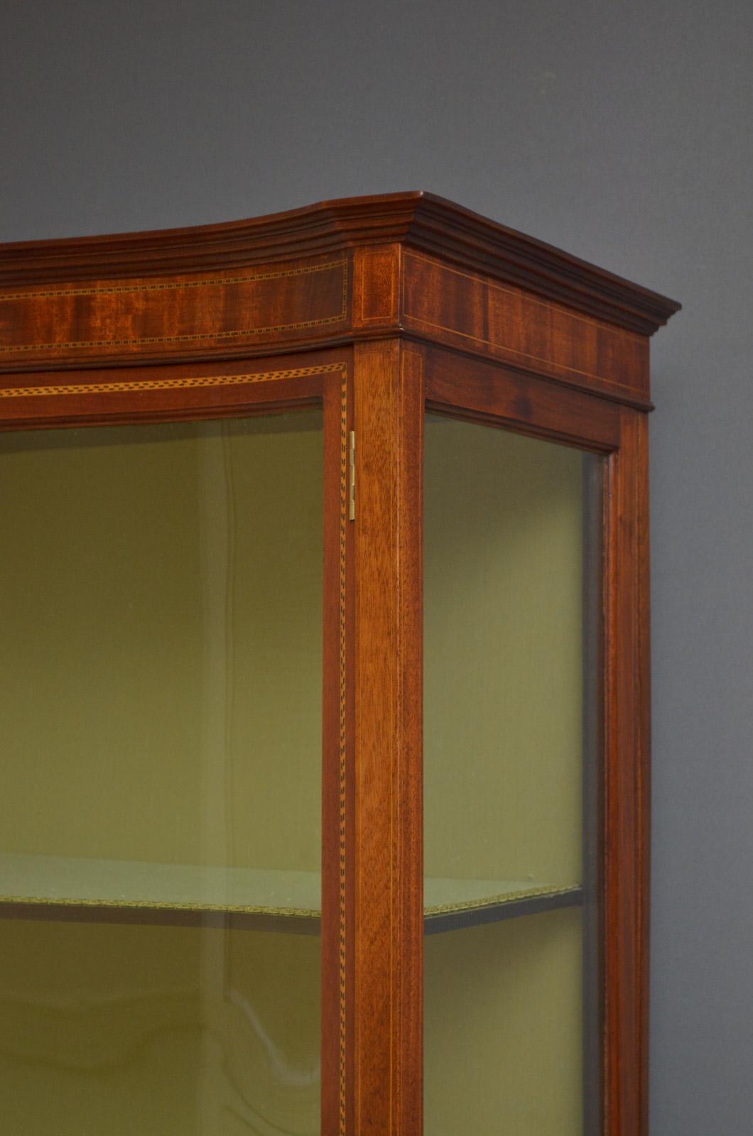 slim display cabinet