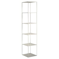 Estantería Slim Irony Column White Copper de M. Peregalli