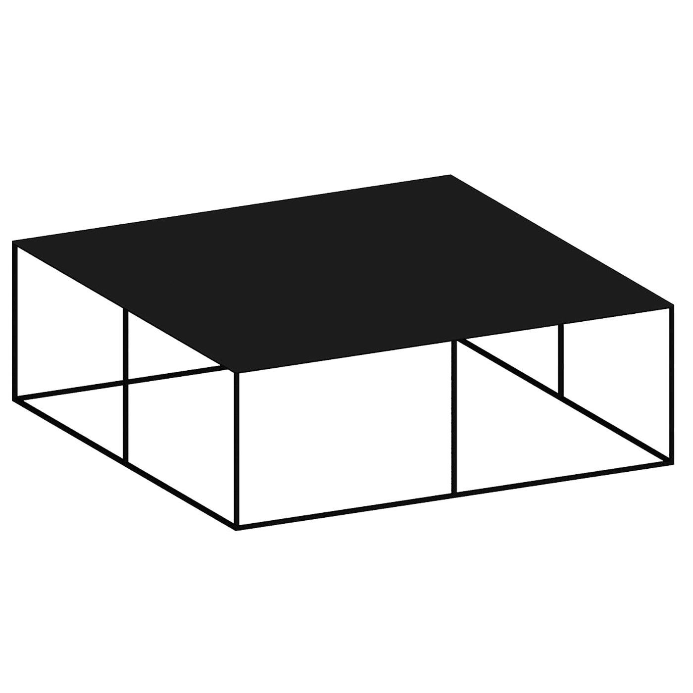 Slim Irony Small Coffee Table For Sale