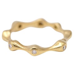 SLIM Ring in Gold and Diamonds