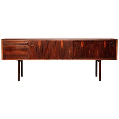 Slim Rosewood Credenza by Haug Snekkeri