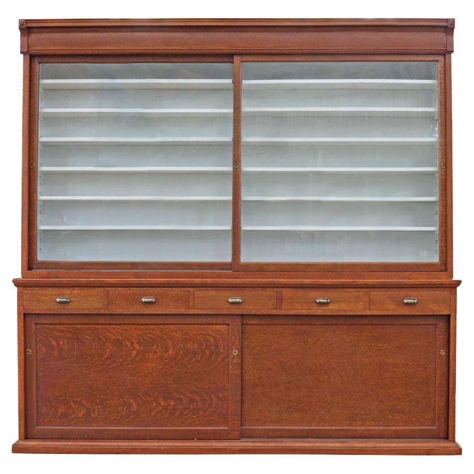 Antique Hardware Store Revolving Bolts and Screw 80 Drawers For