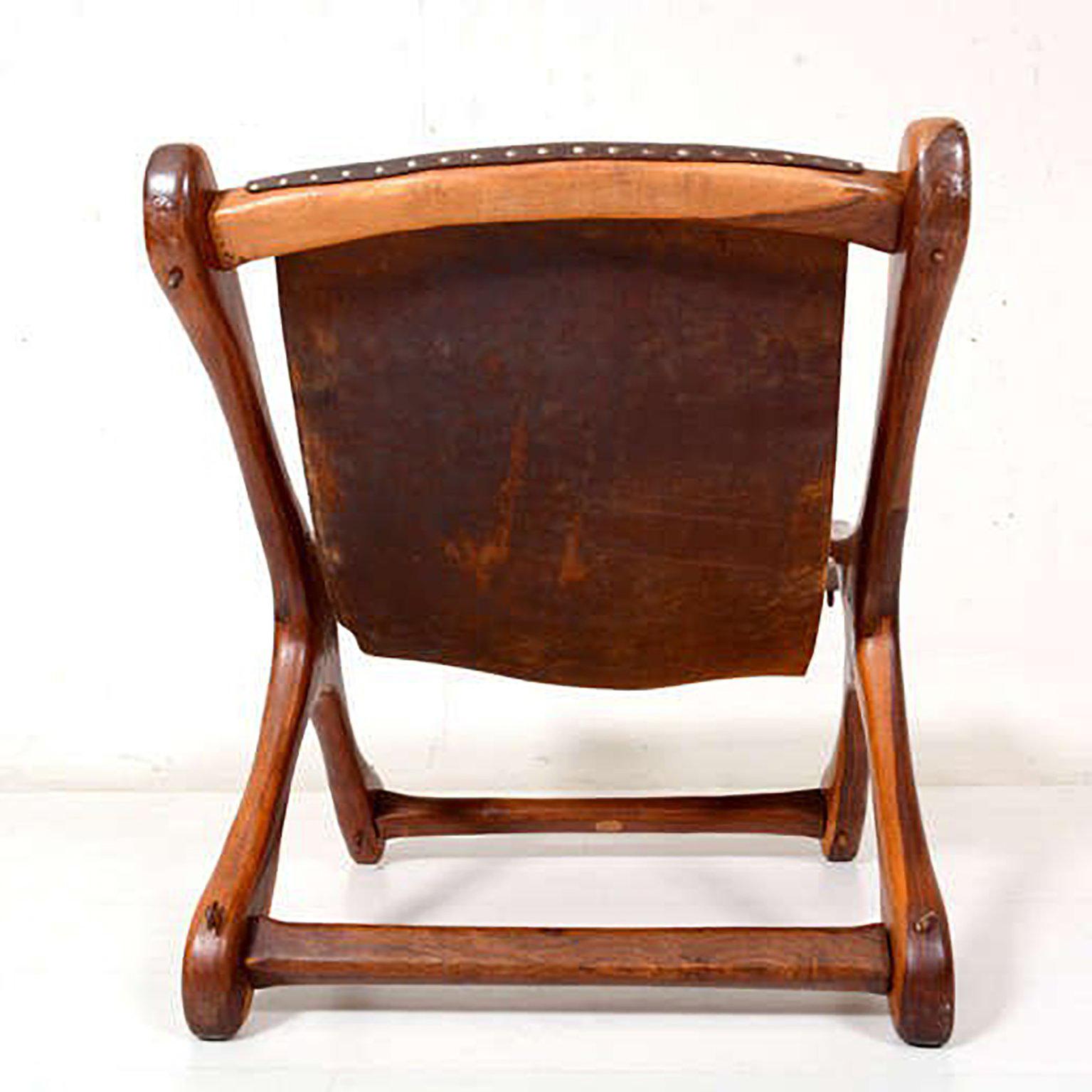 Mexican Sling Chair Attributed to Don Shoemaker