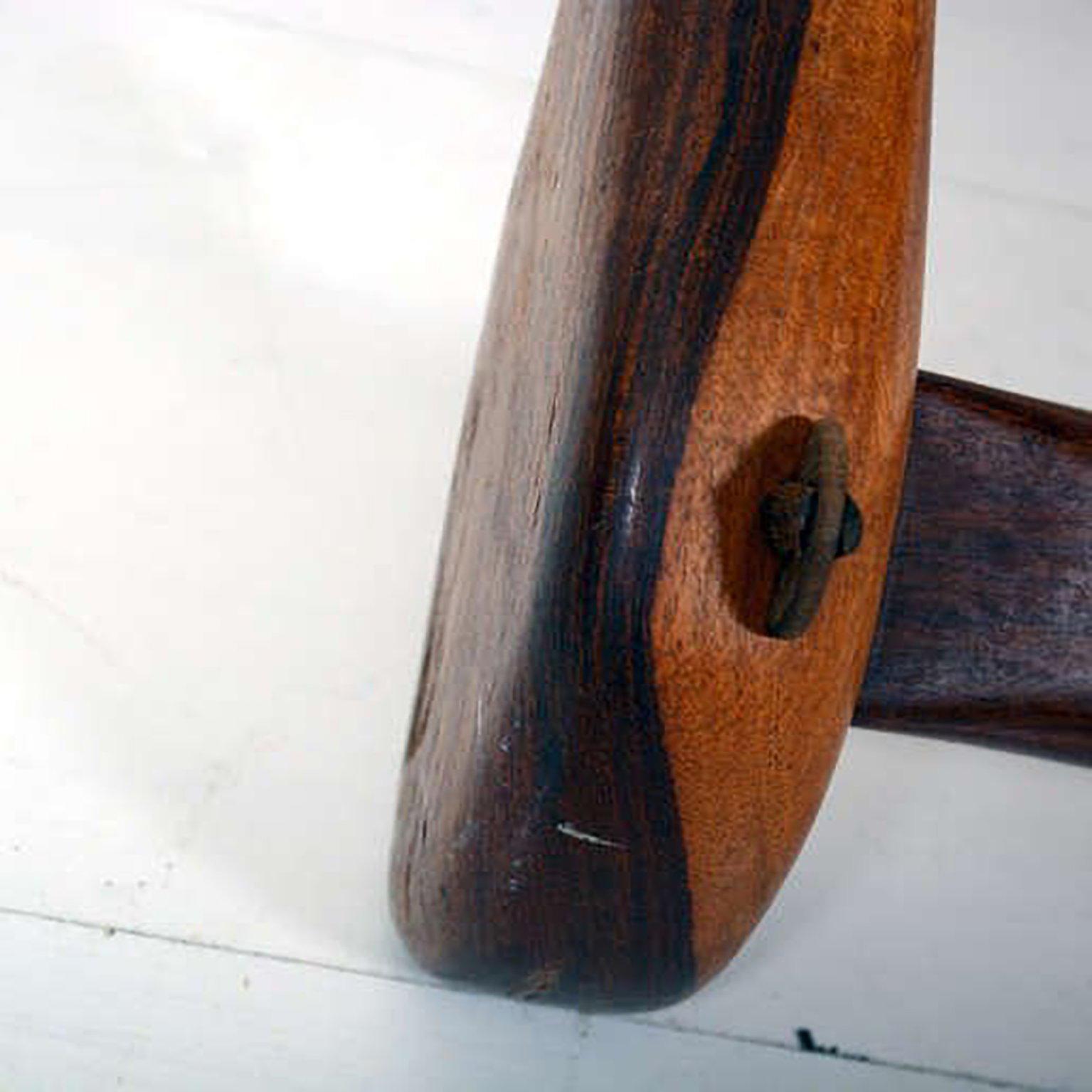 Leather Sling Chair Attributed to Don Shoemaker