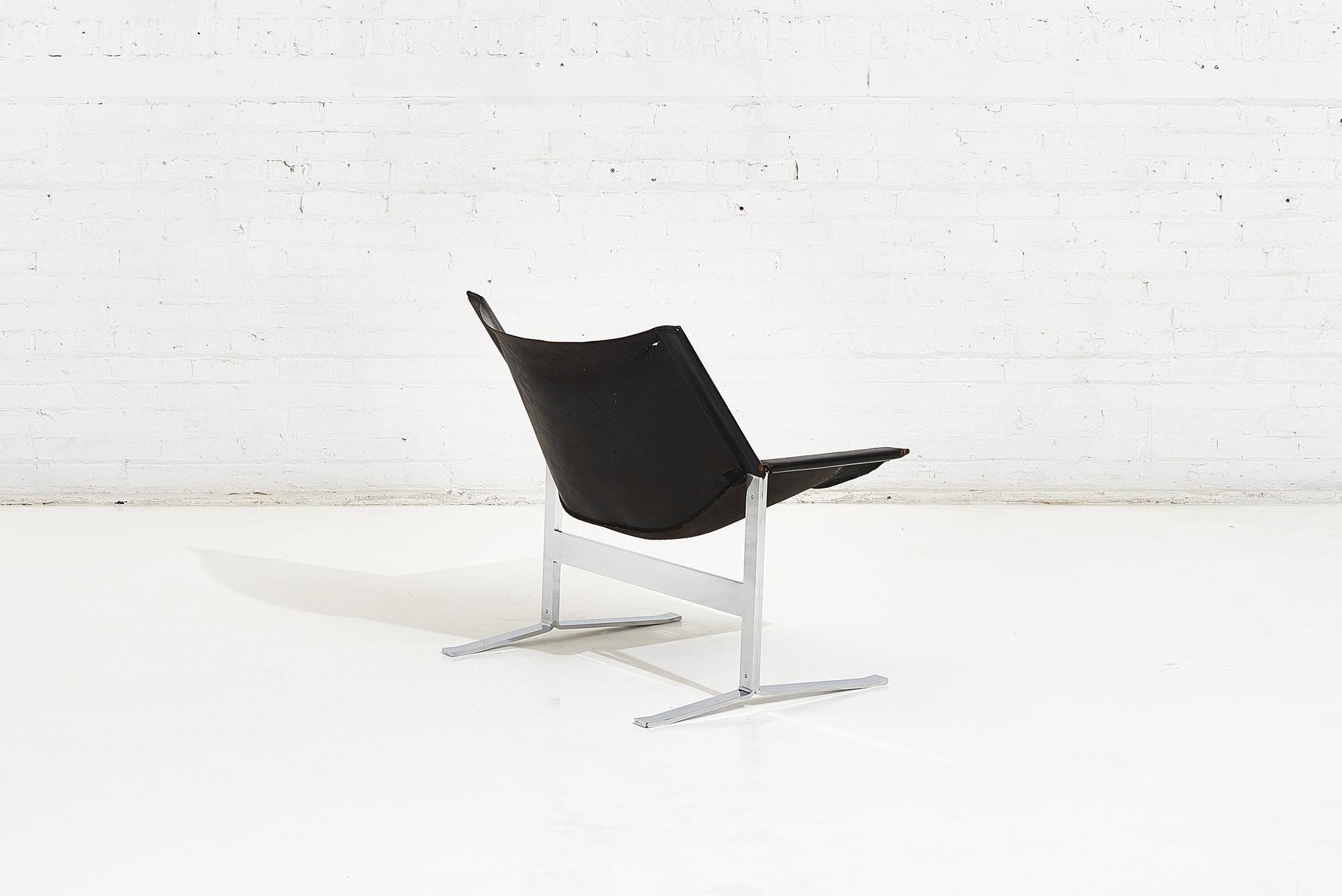 American Sling Chair Model 248 by Clement Meadmore, circa 1970