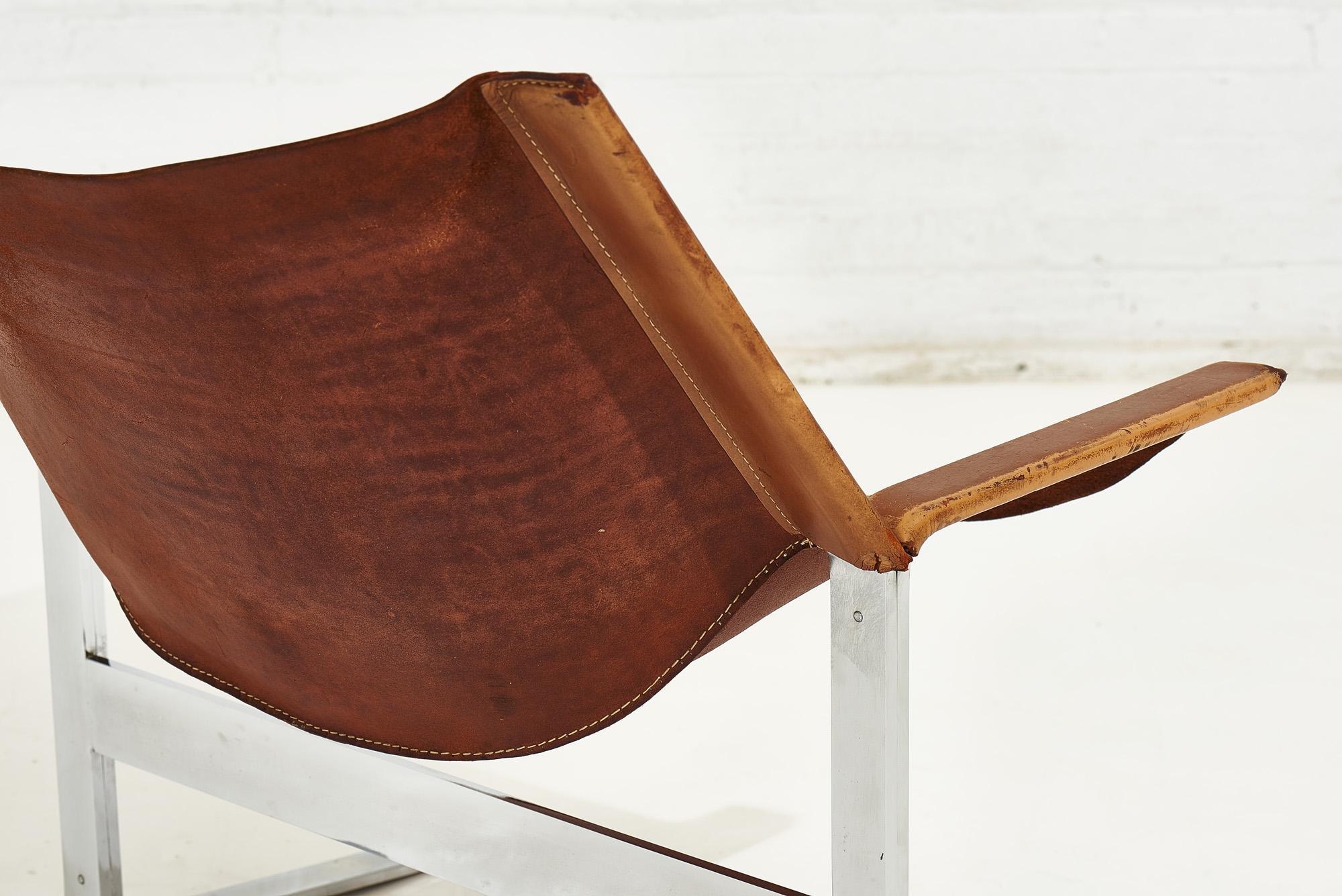 Modern Sling Chair Model 248 by Clement Meadmore, circa 1970