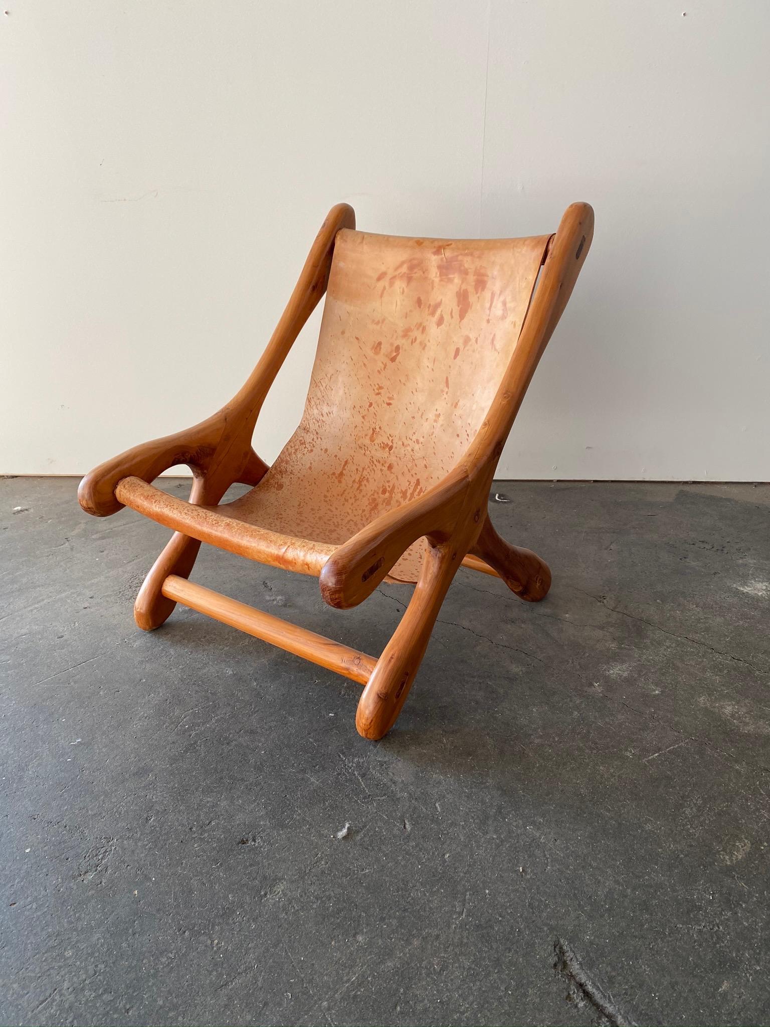 Mid-Century Modern Sling Chair 