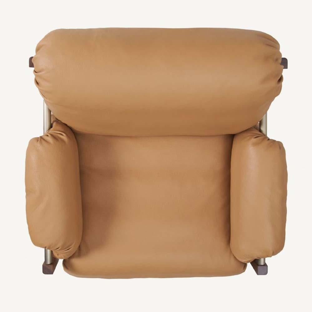 Sling club chair & ottoman in ash For Sale 2
