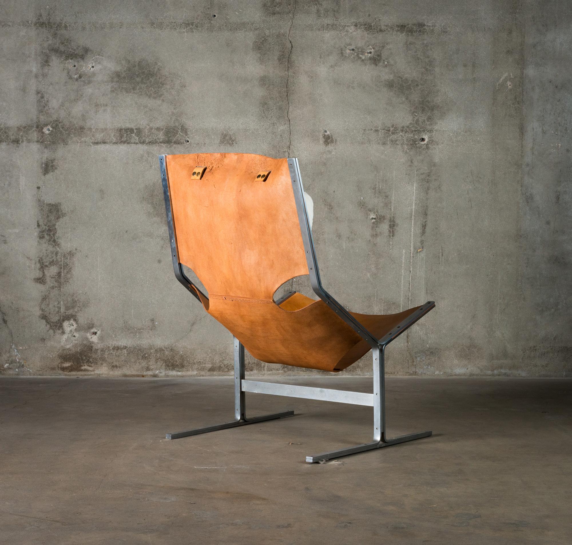 Dutch Sling Lounge Chair by A. Polak