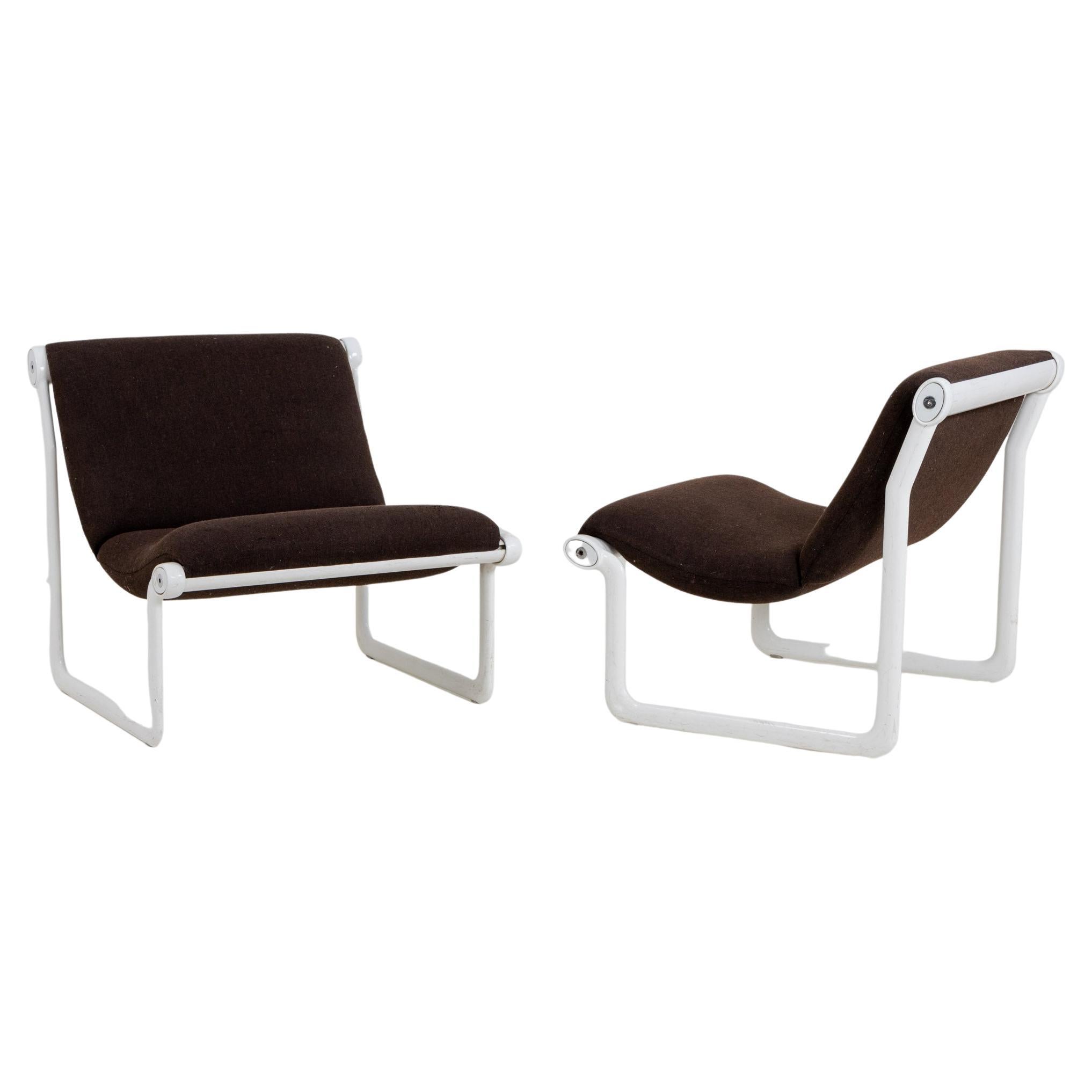 Sling Lounge Chair by Hannah & Morrison for Knoll International, 1980s