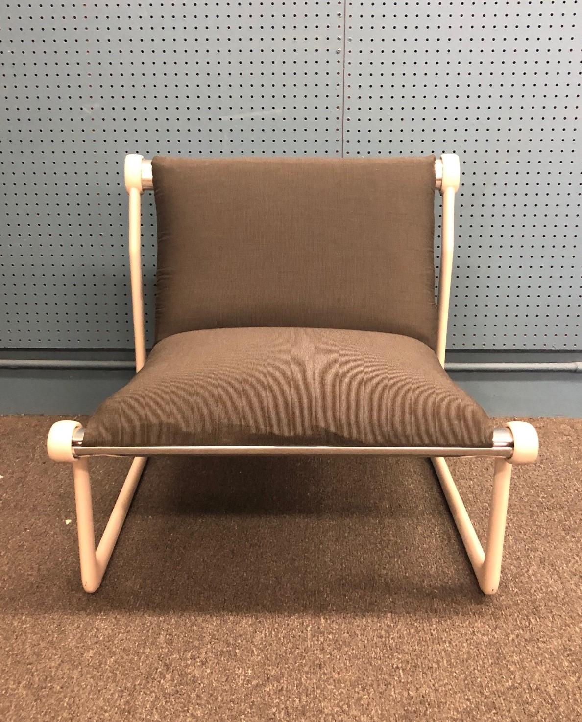 Mid-Century Modern Sling Lounge Chair by Hannah & Morrison for Knoll International