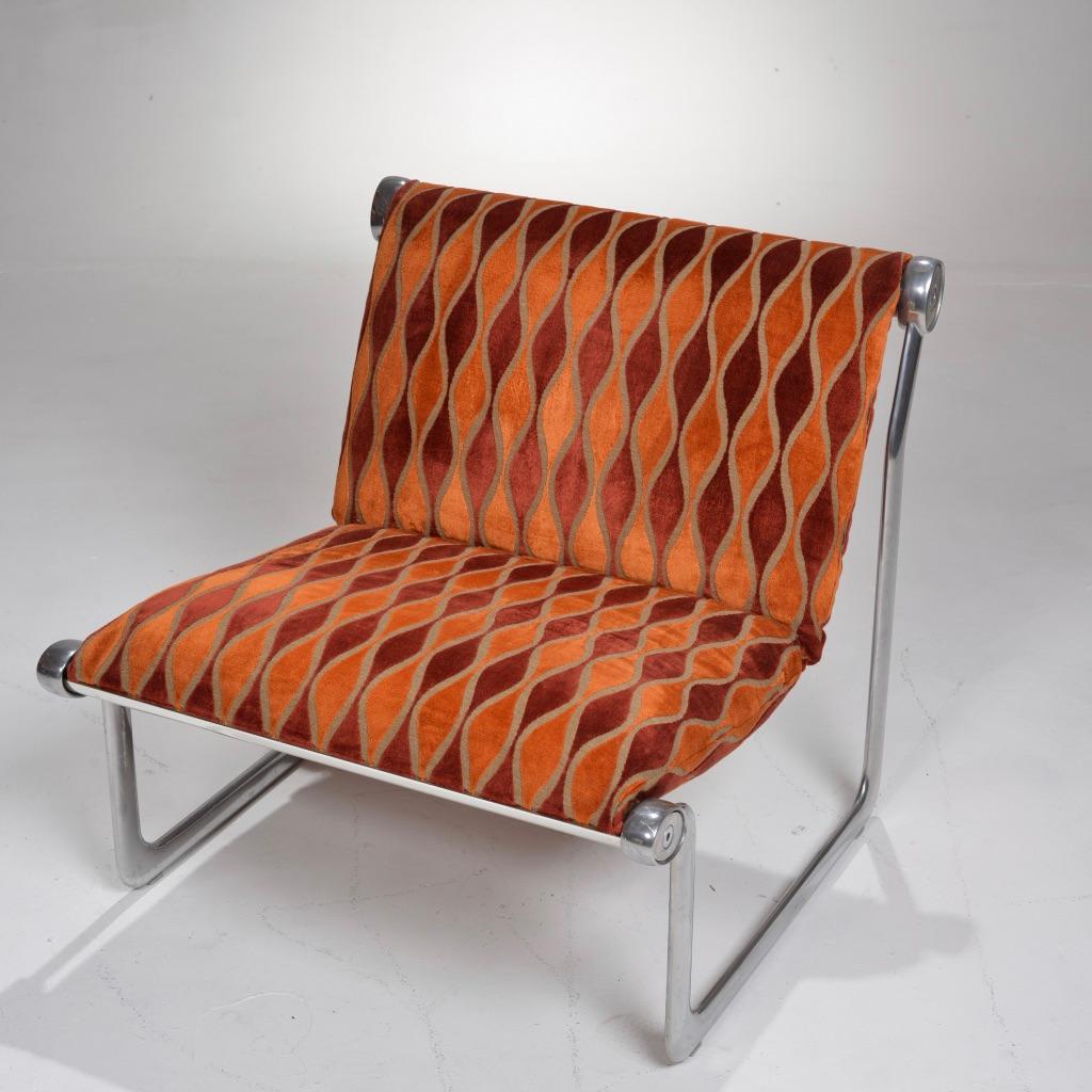 Mid-Century Modern Sling Lounge Chairs by Hannah Morrison for Knoll International