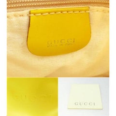 Sling Mini 231405 Yellow Patent Leather Backpack