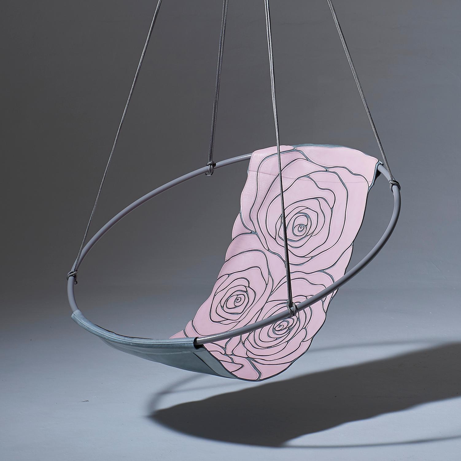 pink hanging chair