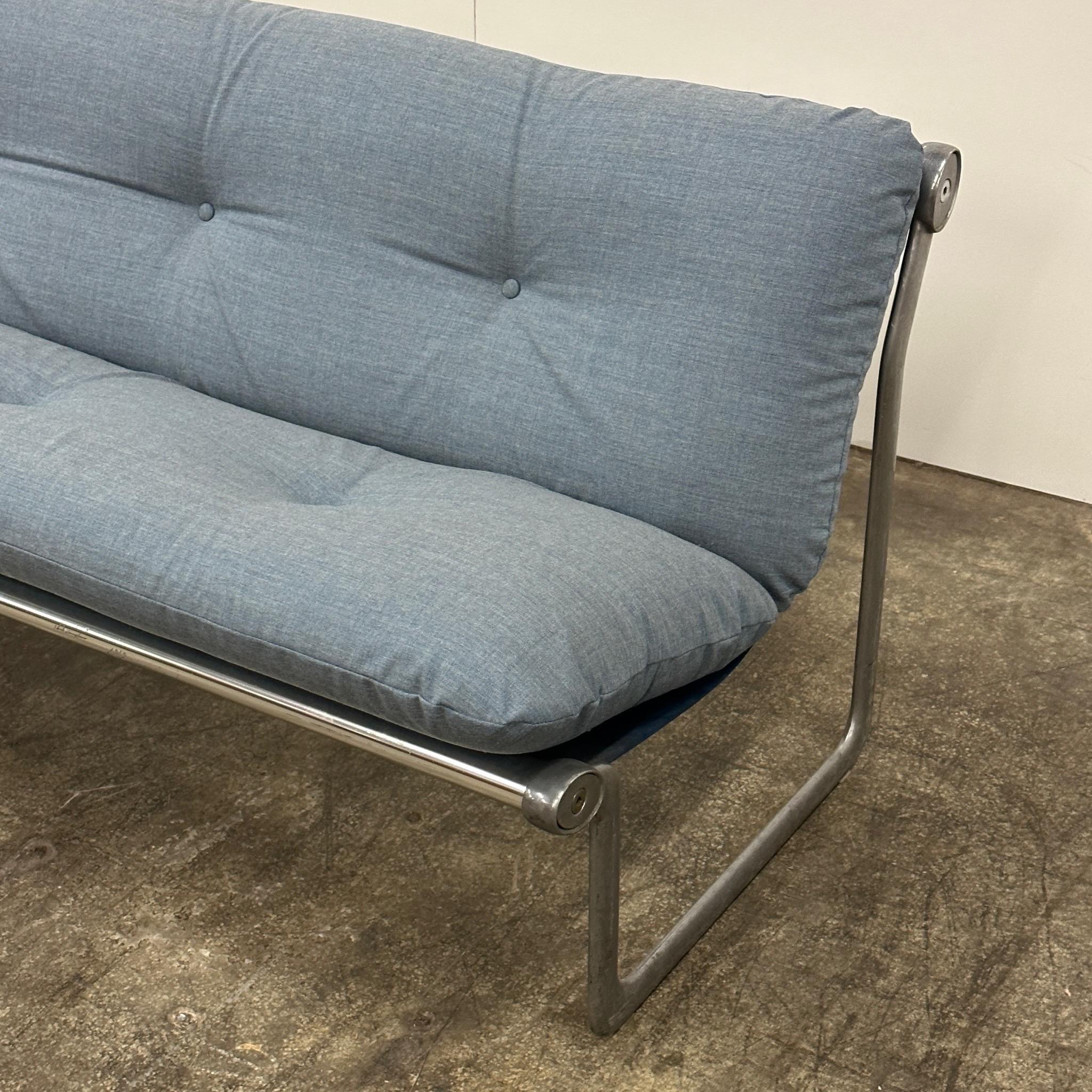 Mid-Century Modern Sling Sofa by Bruce Hannah and Andrew Morrison for Knoll
