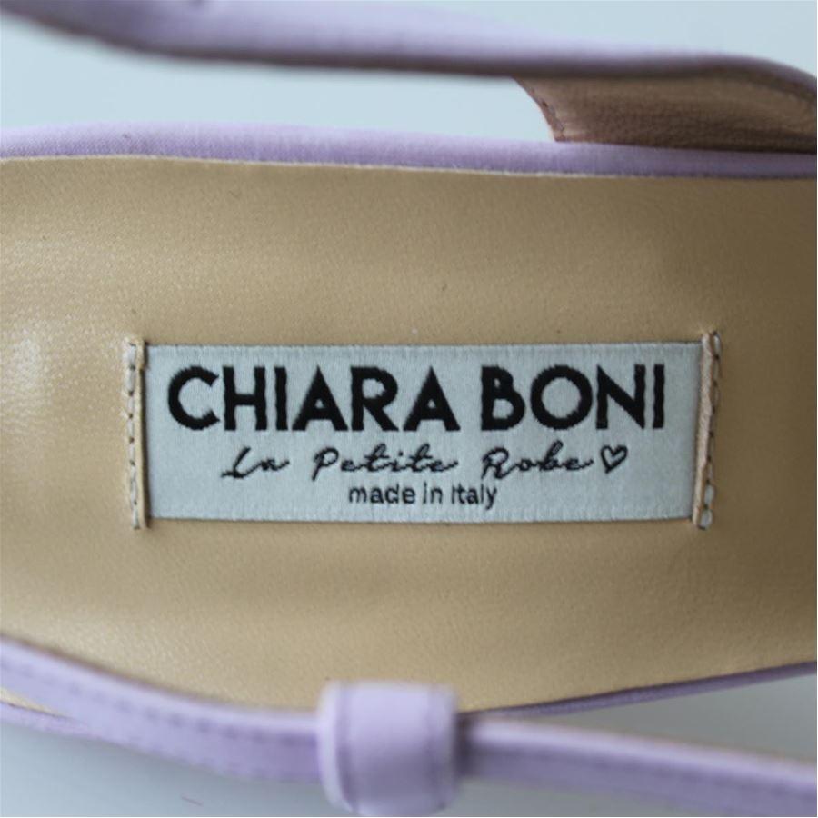 Chiara Boni Slingback T 90 size 39 In Excellent Condition For Sale In Gazzaniga (BG), IT