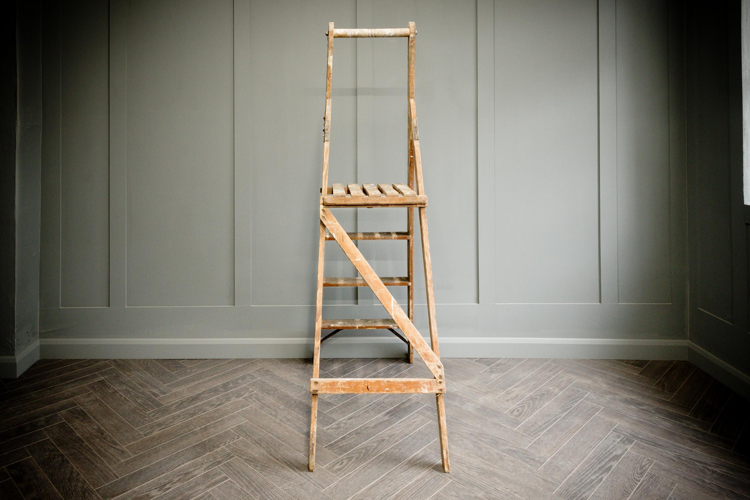 20th Century Slingsby Medium Step Ladder For Sale