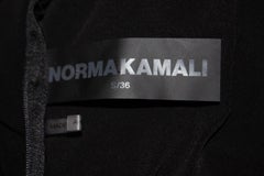 Slinky Black Norma Kamali Evening Dress
