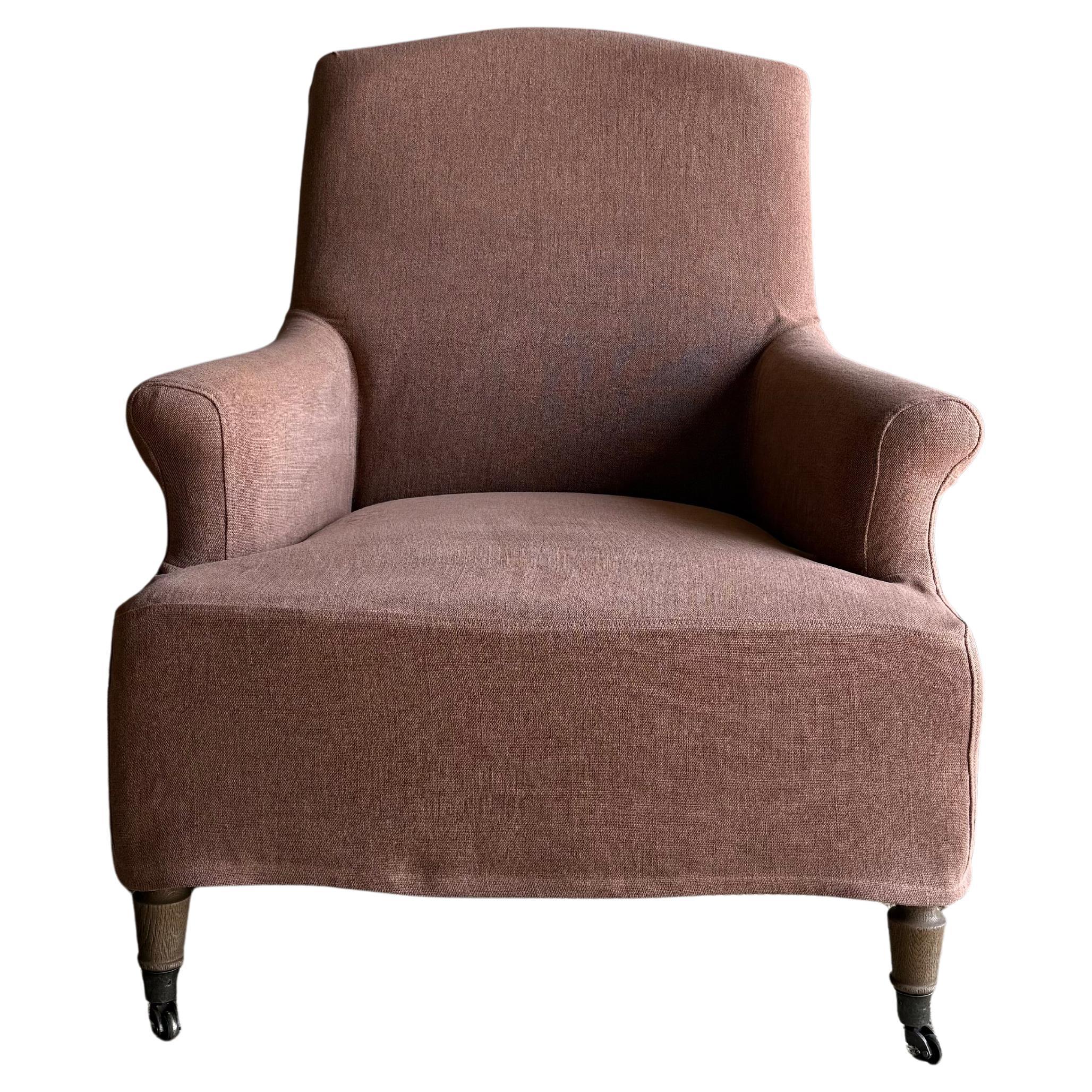 Slip Cover Only for Alma Accent Chair in Color Havane