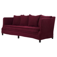 Slipcovered All Day Sofa with Tufted French Mattress Style Seat Cushion