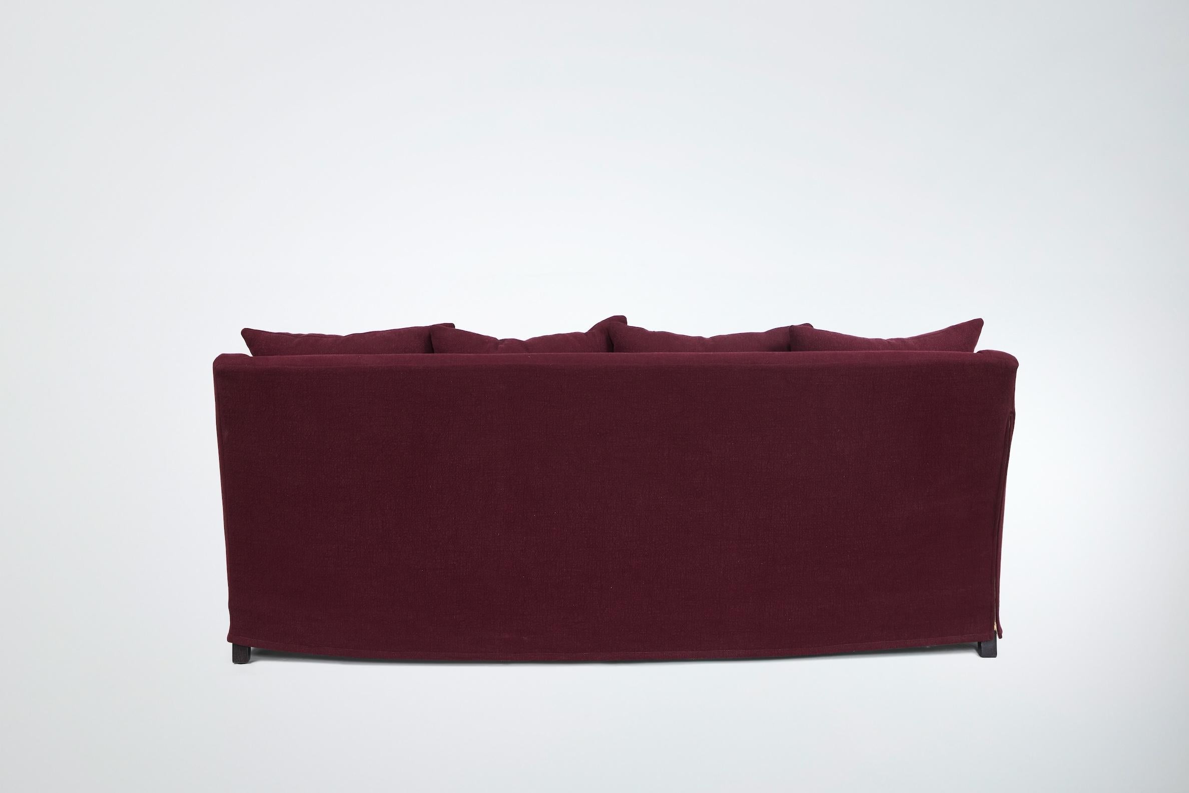 Américain Sofa de jour avec coussin de matelassage français touffeté en vente