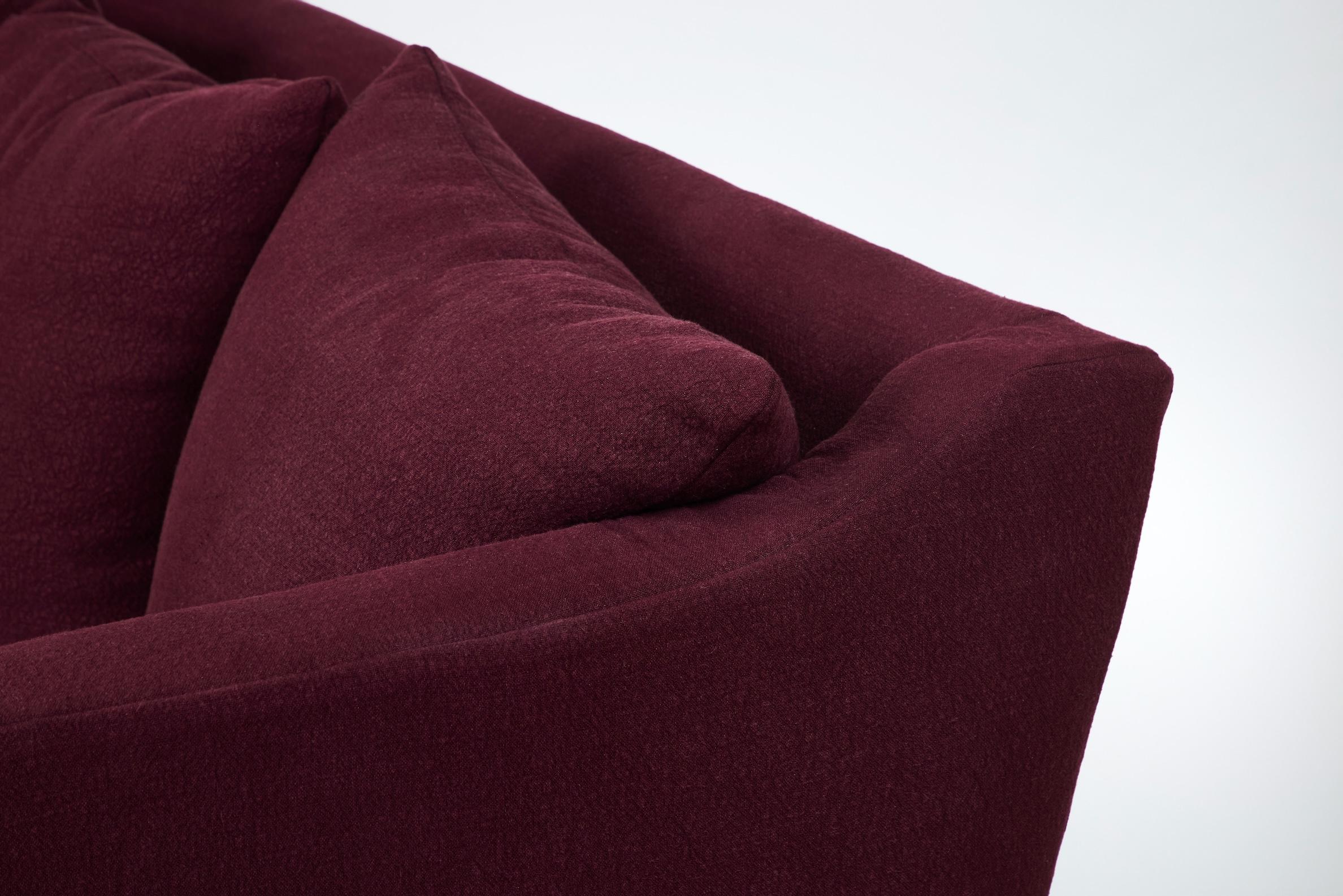 Sofa de jour avec coussin de matelassage français touffeté en vente 2
